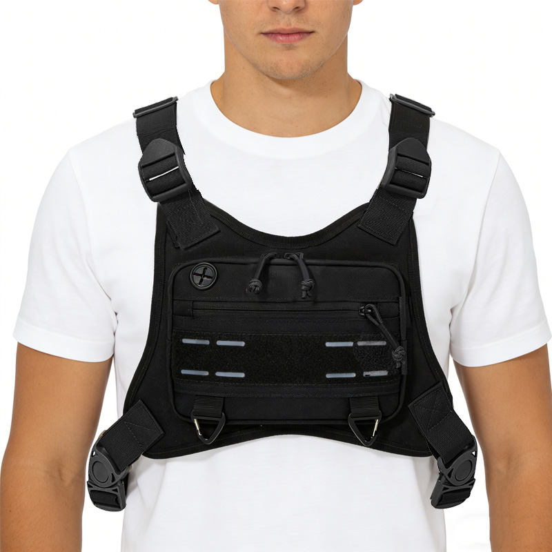 Fishing Kit Compact - Tactical Front Chest Rig Bag Vest