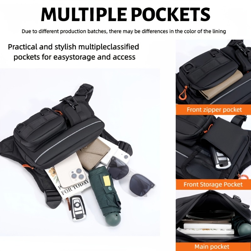 Men's Tactical Chest Bag, Runn - Fishing Kit Compact review and price