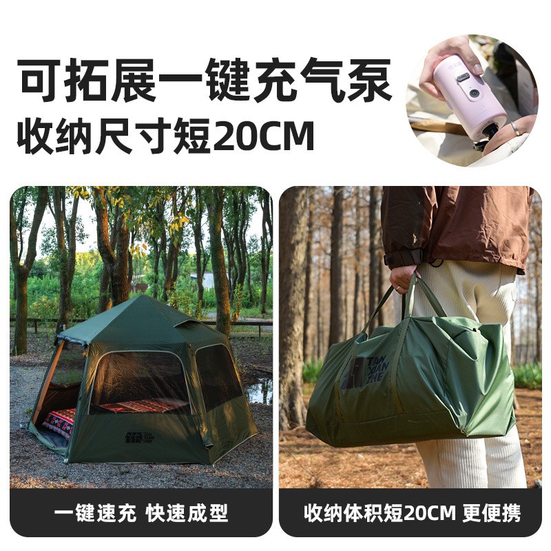 Automatic inflatable tent Outd - Emergency Mylar Tent review and price