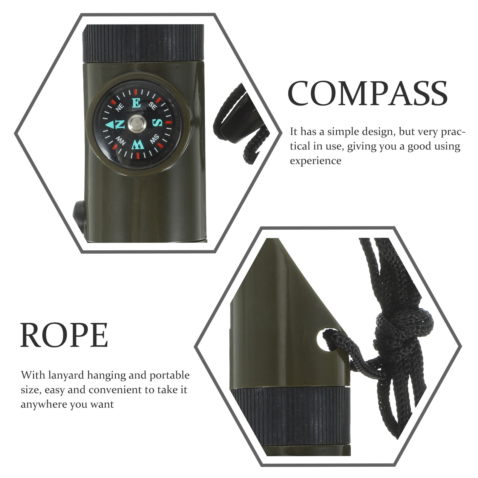 2Pcs 7-in-1 Emergency Survival - Emergency Whistle Loud review and price