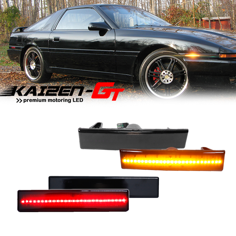 Front Amber / Rear Red LED Car - Signal Flare Kit review and price
