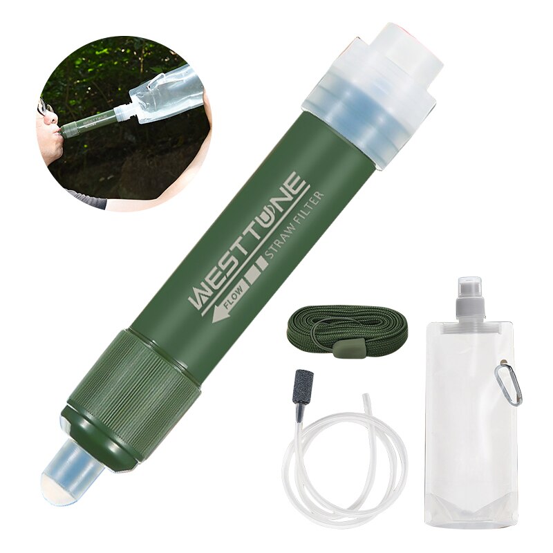 Outdoor Mini Filter Straw Set  - Water Purification Straw review and price