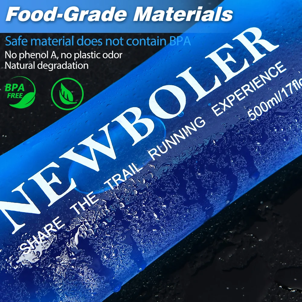 NEWBOLER 300/500ML Water Bottl - Water Bag Collapsible review and price