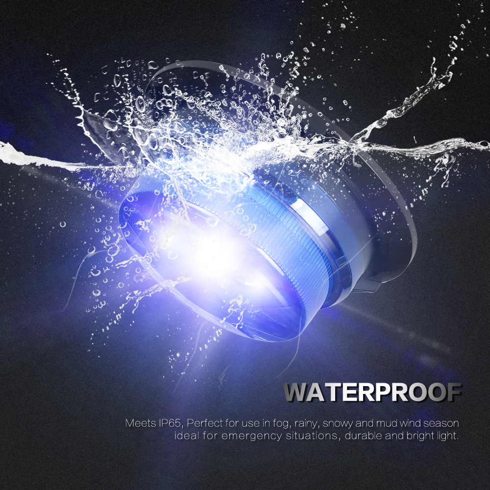 Magnetic Base LED Blue Emergen - Sos Light Strobe review and price