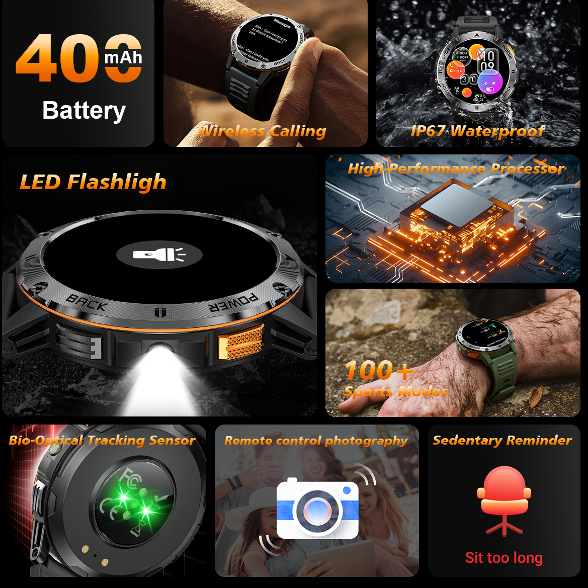 DAORKOW 2026New Smart Watch Wi - Compass Lensatic review and price