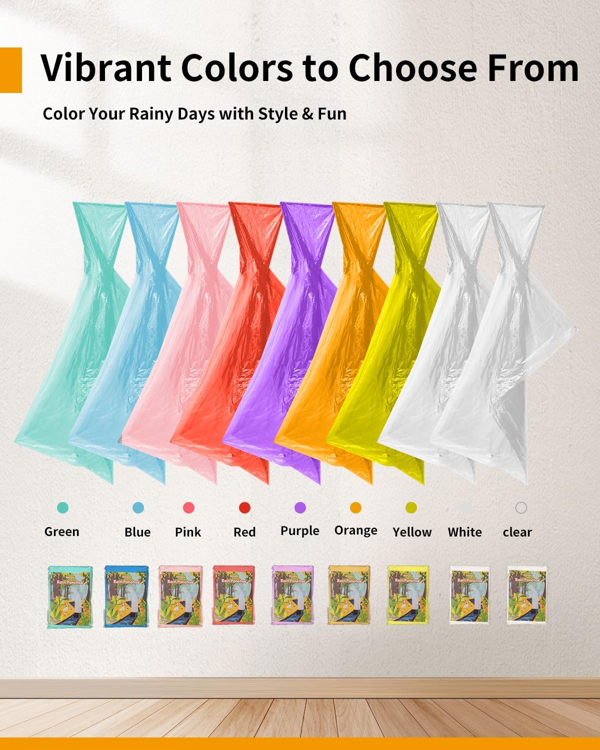 Extra Long Rain Ponchos for Ad - Emergency Poncho Rain review and price
