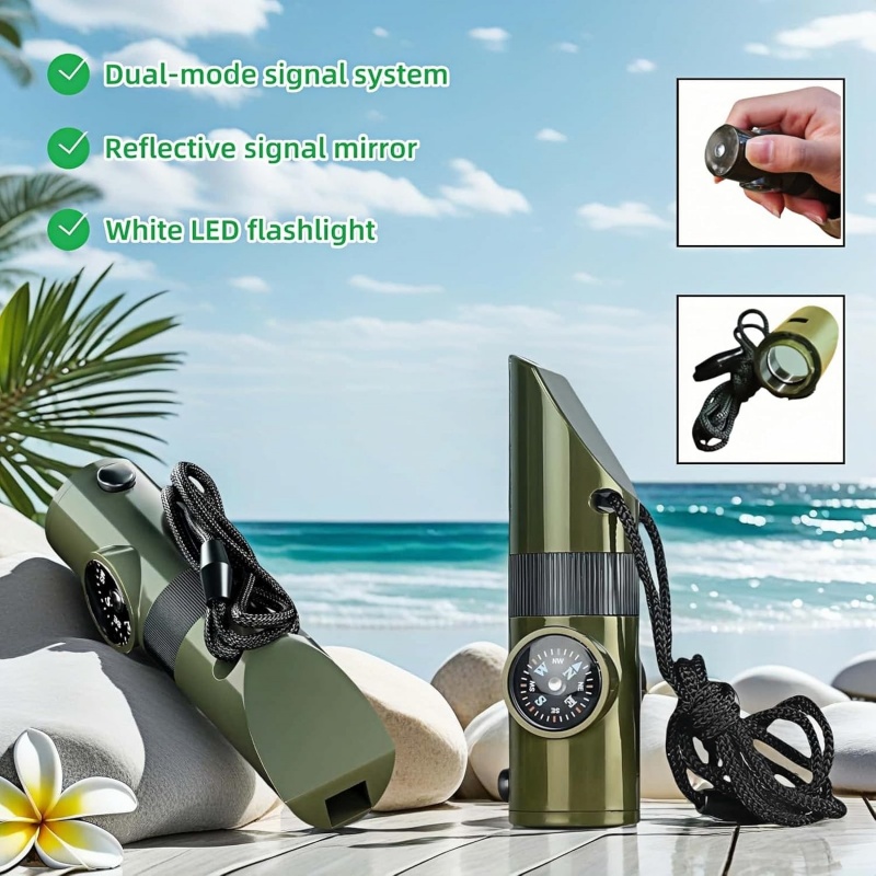 3-in-1 Emergency Whistles with - Emergency Whistle Loud review and price