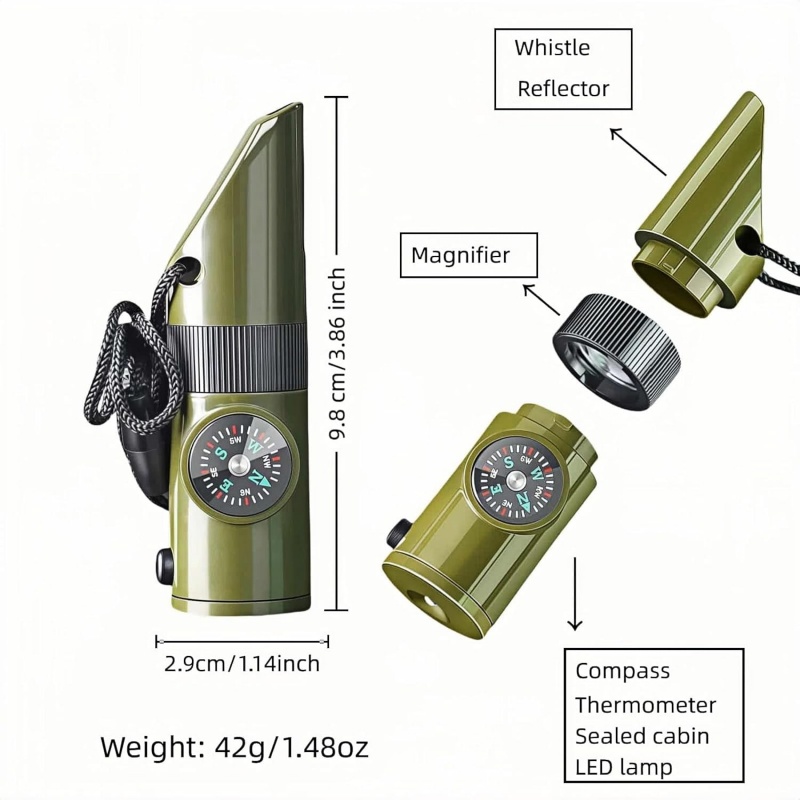 3-in-1 Emergency Whistles with - Emergency Whistle Loud review and price