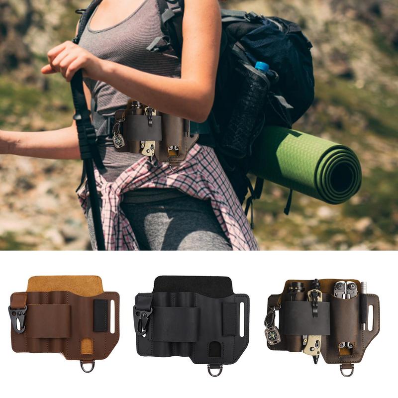 Men Leather EDCs Organizer She - Fire Starting Kit review and price