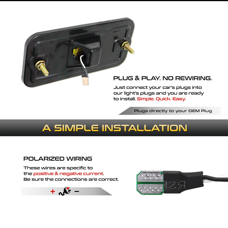 Front Amber / White Rear Red L - Signal Flare Kit review and price