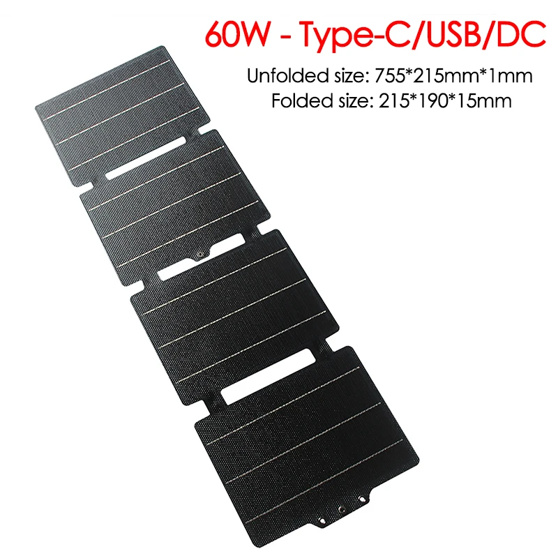 30W 60W Foldable Solar Panel B - Solar Emergency Charger review and price