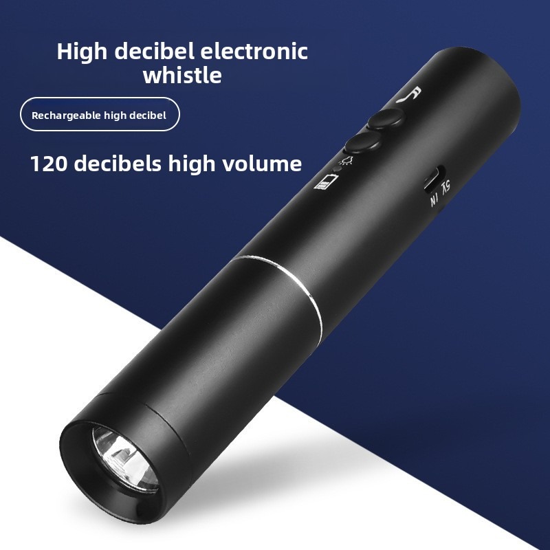 New LED Flashlight Electronic  - Emergency Whistle Loud review and price