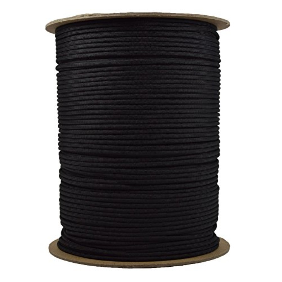 Paracord 1000 ft. Spool - Blac - Para Cord 1000Ft review and price