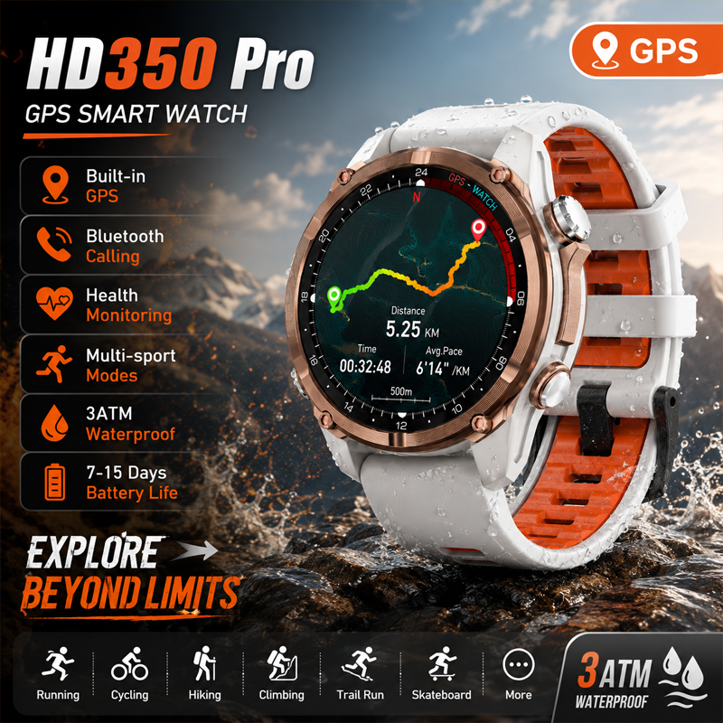 HD350 Pro Military Grade AGPS  - Compass Lensatic review and price