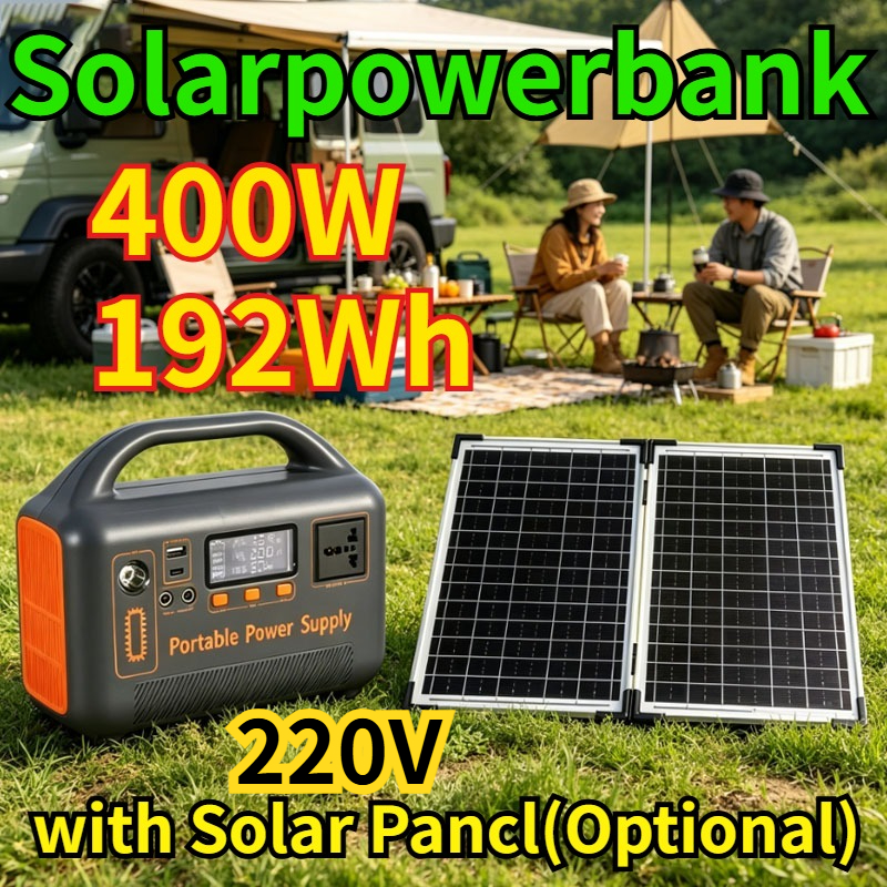 New 400W Portable Power Statio - Solar Emergency Charger review and price