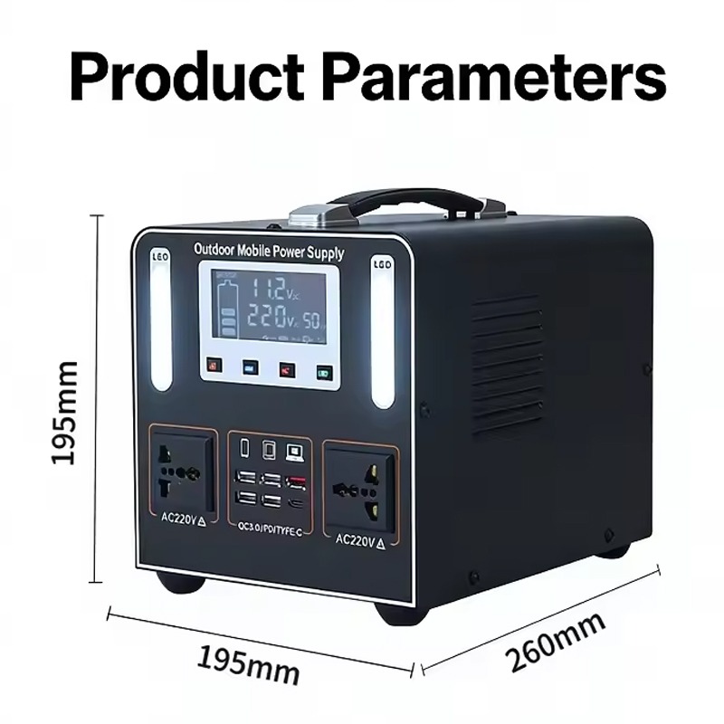 220V LiFePO4 Portable Power St - Solar Emergency Charger review and price