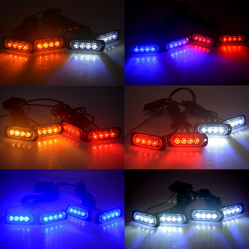 Wireless Grille Police Lights  - Sos Light Strobe review and price