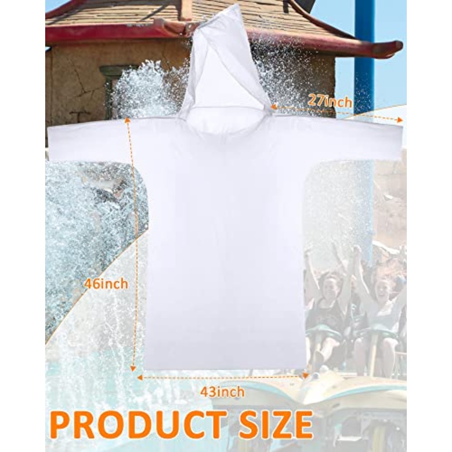 120 Pack Disposable Rain Ponch - Emergency Poncho Rain review and price