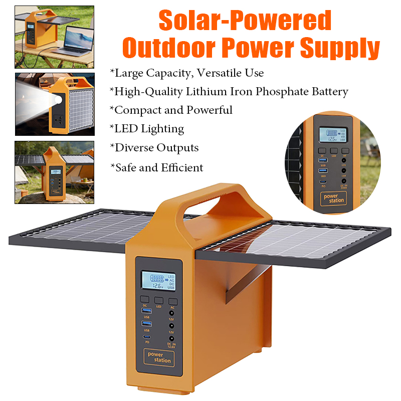 Portable Power Station 100W 15 - Solar Emergency Charger review and price