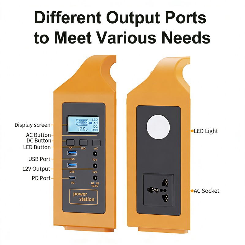 Portable Power Station 100W 15 - Solar Emergency Charger review and price