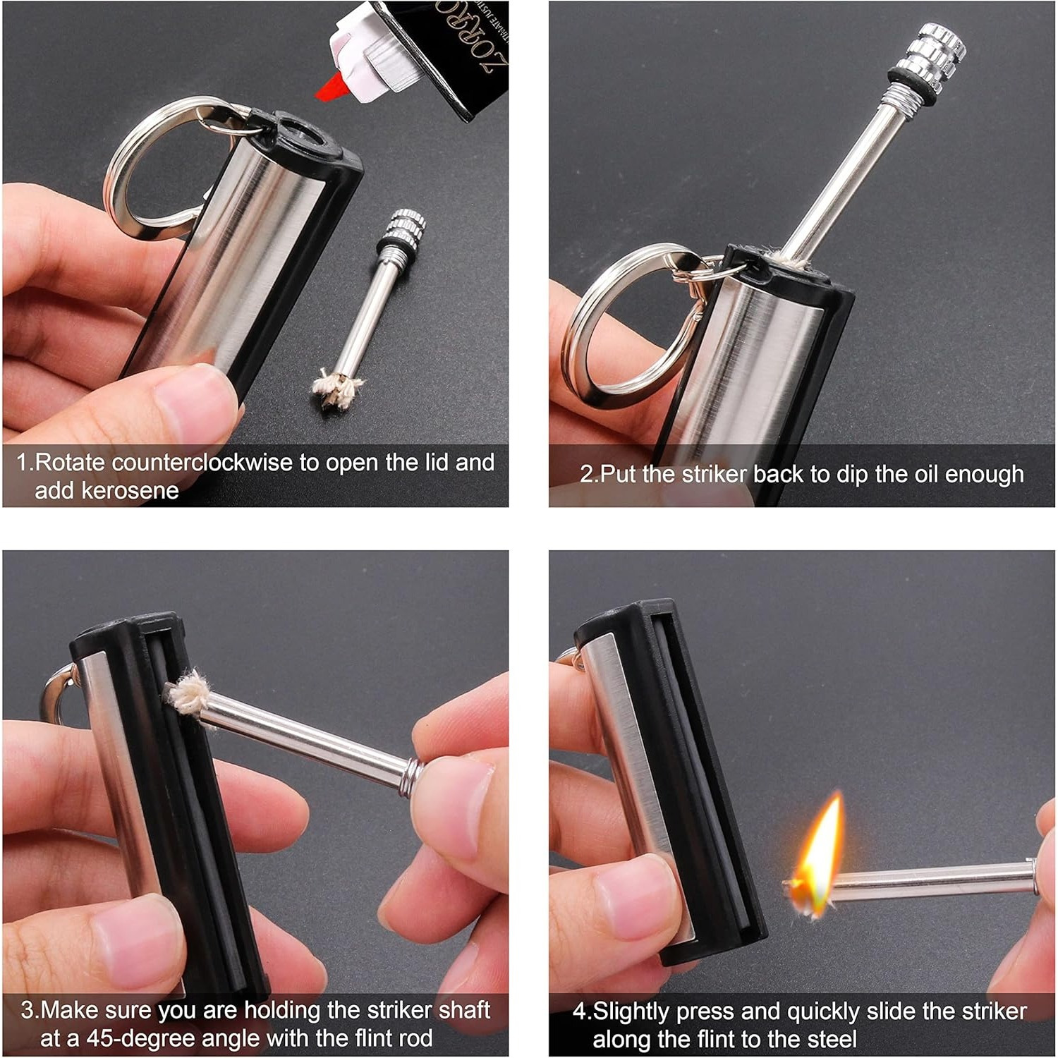 1-5-pack Magnesium flint set,  - Magnesium Fire Starter review and price