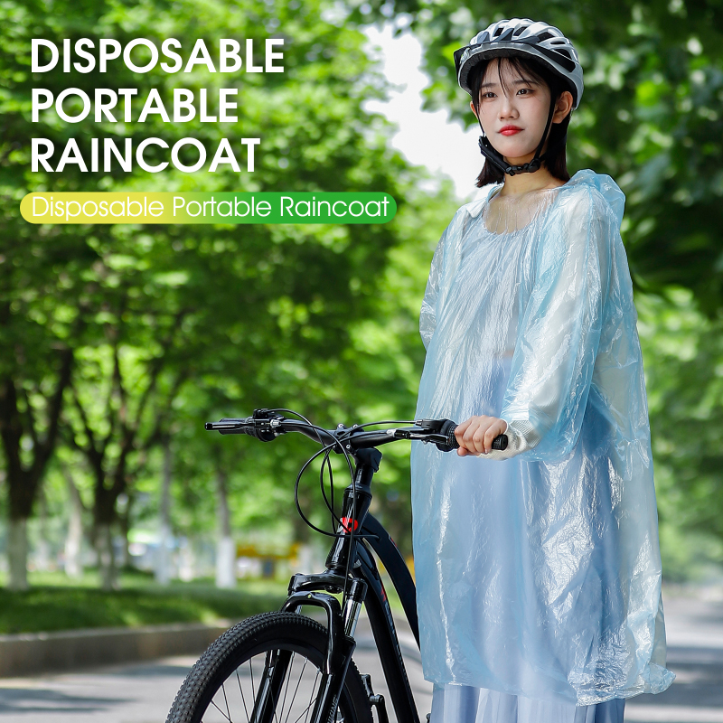 Bicycle Raincoat Thickened Adu - Emergency Poncho Rain review and price