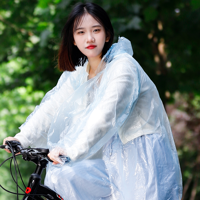 Bicycle Raincoat Thickened Adu - Emergency Poncho Rain review and price