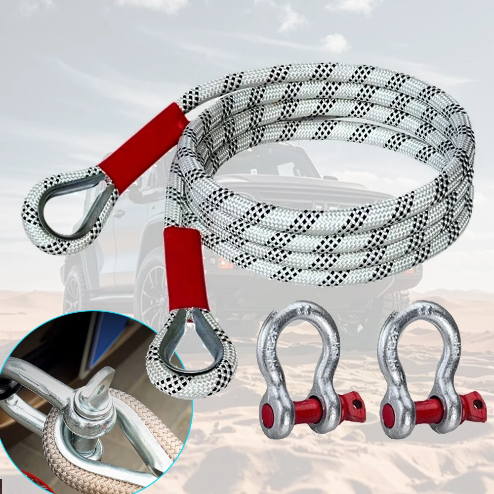 New Car Tow Strap 4x4 Offroad  - Rescue Rope Throw review and price
