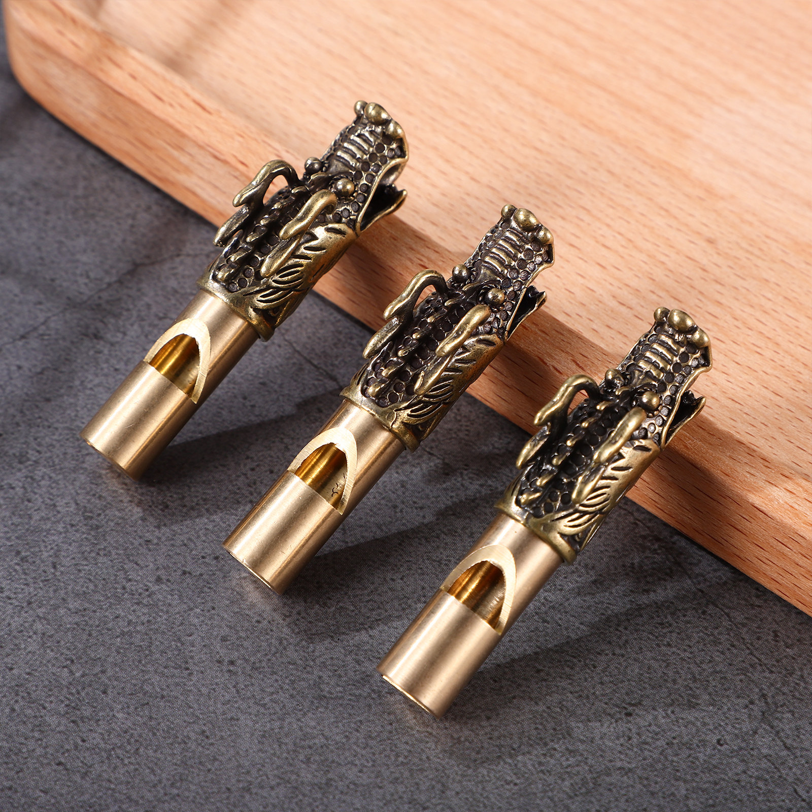 3Pcs Loud Brass Whistles Chine - Emergency Whistle Loud review and price
