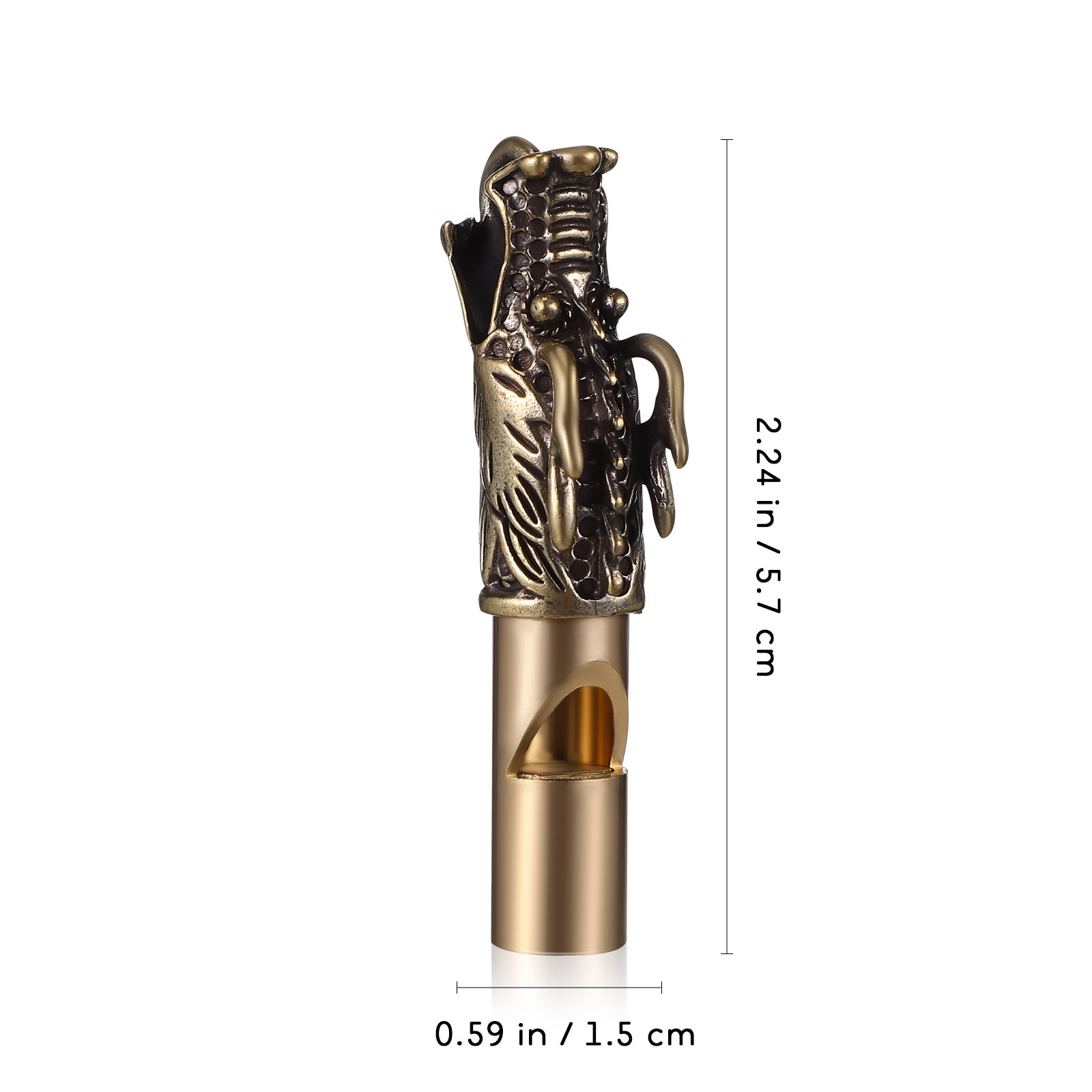3Pcs Loud Brass Whistles Chine - Emergency Whistle Loud review and price