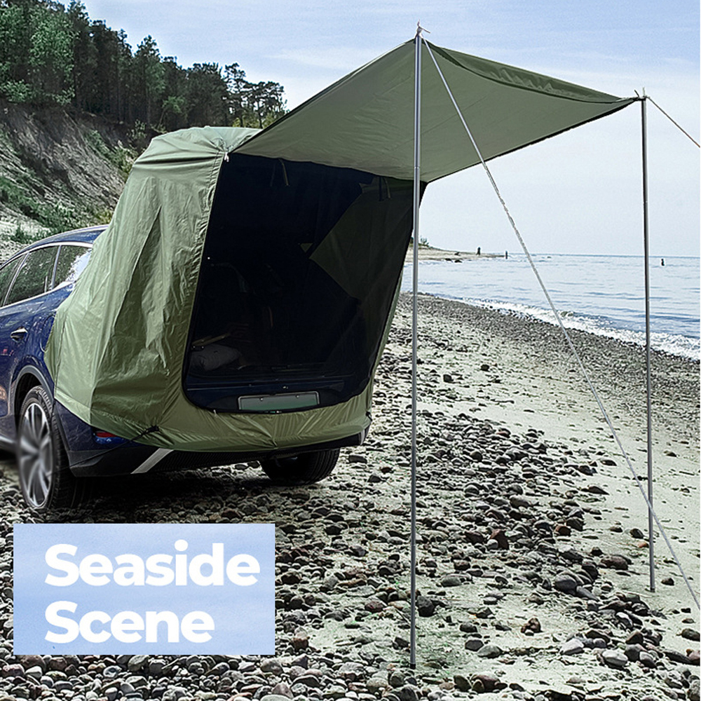 Outdoor Car Rear Tent Camping  - Emergency Mylar Tent review and price