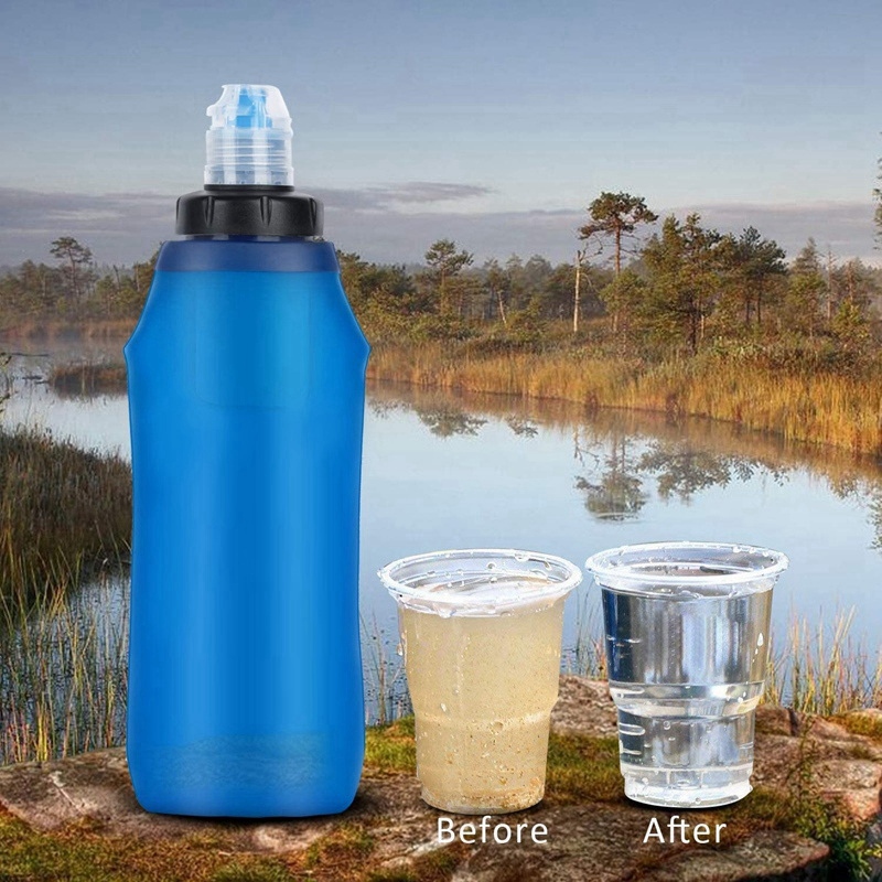 500Ml Water Filter Bottle Wate - Water Purification Straw review and price