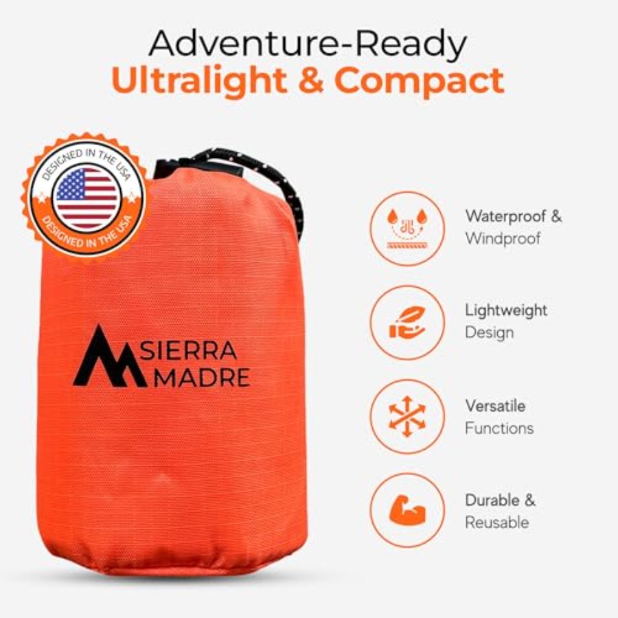 Emergency Sleeping Bag Ultrali - Emergency Mylar Tent review and price